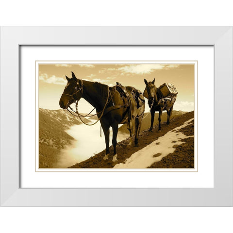 Frank Church-River of No Return Wilderness, Payette National Forest I White Modern Wood Framed Art Print with Double Matting by The Yellowstone Collection
