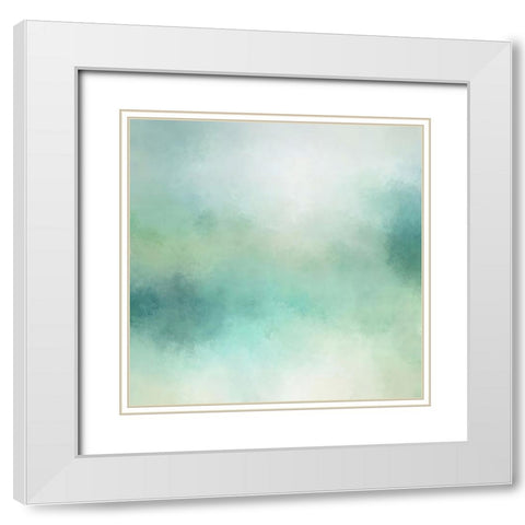 Cloud Forest White Modern Wood Framed Art Print with Double Matting by Alpenglow Workshop