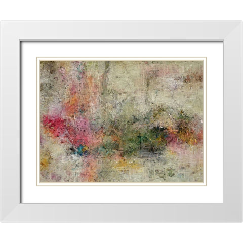 Clouded Over White Modern Wood Framed Art Print with Double Matting by Alpenglow Workshop