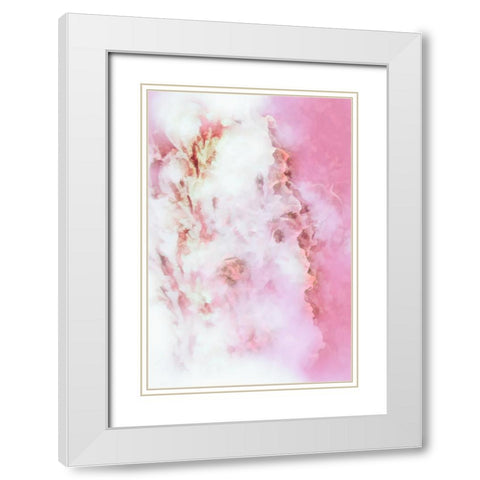 Dreaming of Roses White Modern Wood Framed Art Print with Double Matting by Alpenglow Workshop