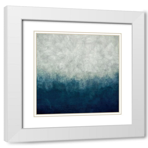 Fathomless Depths White Modern Wood Framed Art Print with Double Matting by Alpenglow Workshop