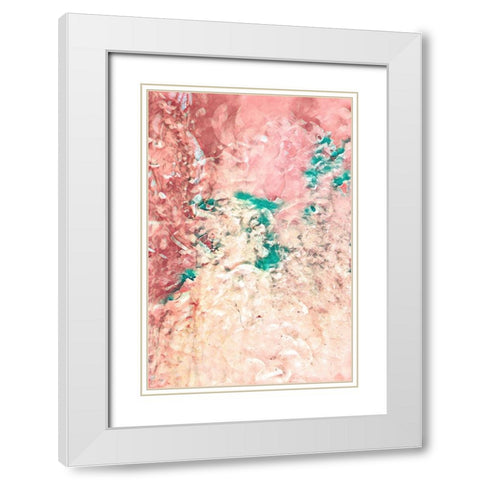 Oasis White Modern Wood Framed Art Print with Double Matting by Alpenglow Workshop