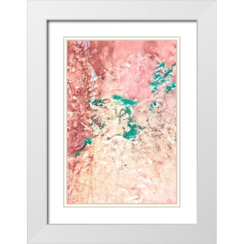 Oasis White Modern Wood Framed Art Print with Double Matting by Alpenglow Workshop