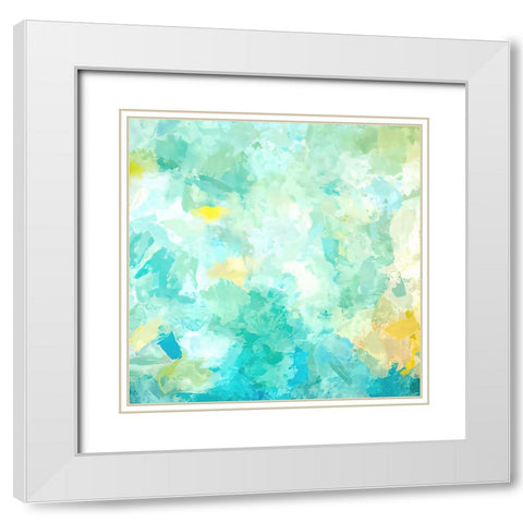 Promise of Spring White Modern Wood Framed Art Print with Double Matting by Alpenglow Workshop
