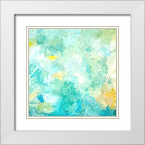 Promise of Spring White Modern Wood Framed Art Print with Double Matting by Alpenglow Workshop