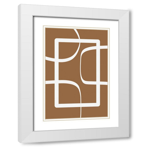 Windows White Modern Wood Framed Art Print with Double Matting by Alpenglow Workshop