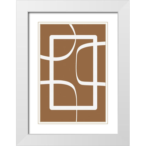 Windows White Modern Wood Framed Art Print with Double Matting by Alpenglow Workshop