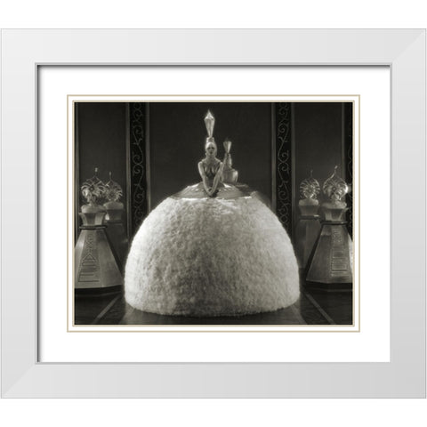 Bright Lights, 1925 White Modern Wood Framed Art Print with Double Matting by Vintage Hollywood Archive