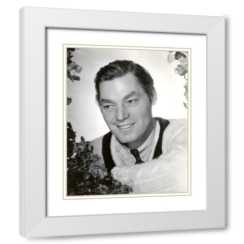 Johnny Weissmuller, 1942 White Modern Wood Framed Art Print with Double Matting by Vintage Hollywood Archive