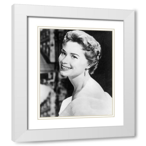 June Dayton, 1961 White Modern Wood Framed Art Print with Double Matting by Vintage Hollywood Archive