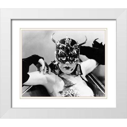 Kay Johnson, Madam Satan, 1930 White Modern Wood Framed Art Print with Double Matting by Vintage Hollywood Archive
