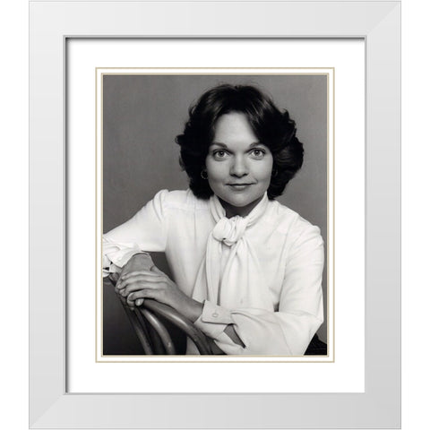 Pamela Reed, 1977 White Modern Wood Framed Art Print with Double Matting by Vintage Hollywood Archive