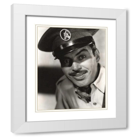 Pedro Armendariz White Modern Wood Framed Art Print with Double Matting by Vintage Hollywood Archive