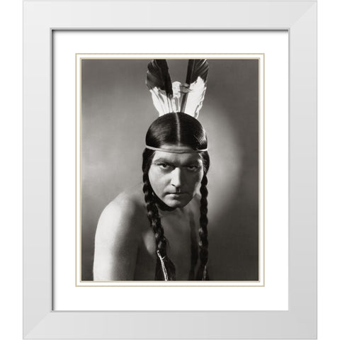 Richard Barthelmess, Massacre White Modern Wood Framed Art Print with Double Matting by Vintage Hollywood Archive