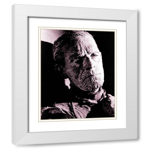 The Mummy, 1932 White Modern Wood Framed Art Print with Double Matting by Vintage Hollywood Archive