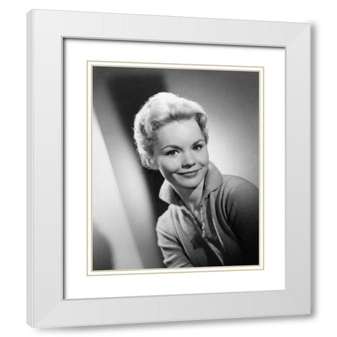 Tuesday Weld, 1960 White Modern Wood Framed Art Print with Double Matting by Vintage Hollywood Archive
