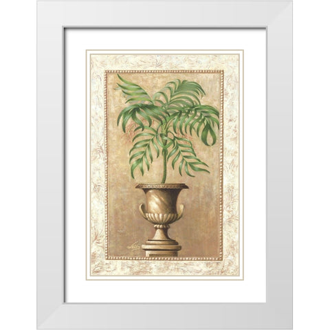 Southern Exposure I White Modern Wood Framed Art Print with Double Matting by Welby