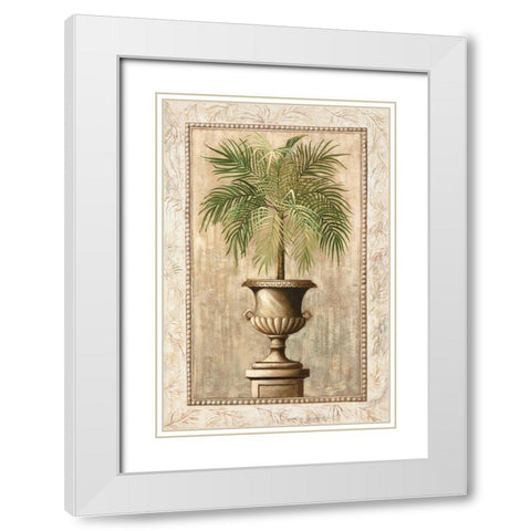 Southern Exposure II White Modern Wood Framed Art Print with Double Matting by Welby