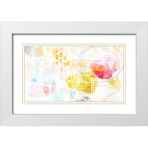 General Studies White Modern Wood Framed Art Print with Double Matting by Naskrent, Delores