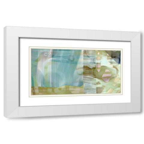 It Takes its Toll White Modern Wood Framed Art Print with Double Matting by Naskrent, Delores