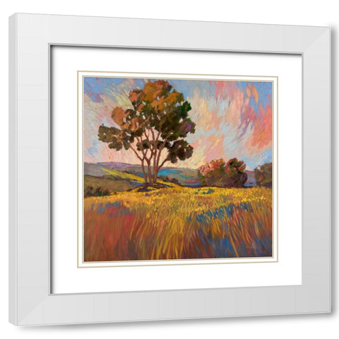 Sandhills II White Modern Wood Framed Art Print with Double Matting by Reynolds, Graham