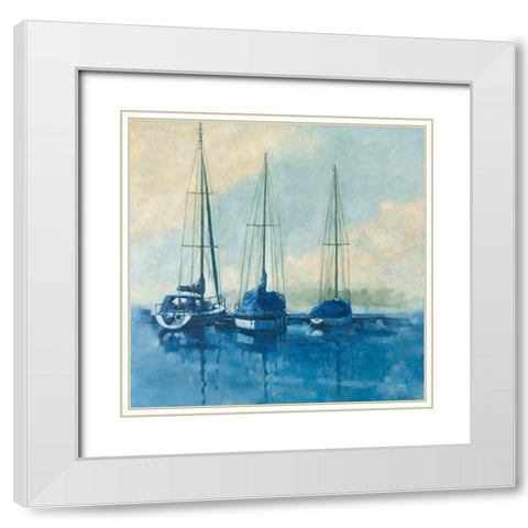 Tied Up I White Modern Wood Framed Art Print with Double Matting by Reynolds, Graham
