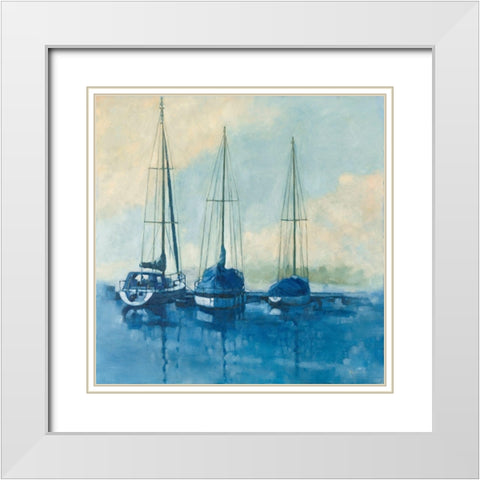 Tied Up I White Modern Wood Framed Art Print with Double Matting by Reynolds, Graham