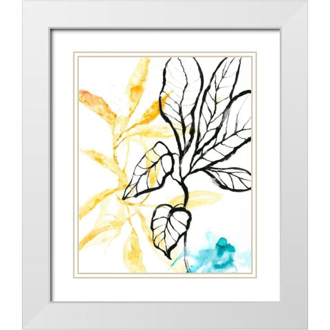 Moment in Nature II White Modern Wood Framed Art Print with Double Matting by Joy, Julie