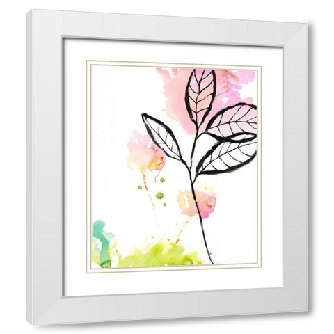 Moment In Nature IV White Modern Wood Framed Art Print with Double Matting by Joy, Julie