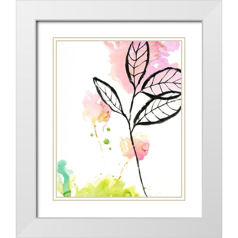 Moment In Nature IV White Modern Wood Framed Art Print with Double Matting by Joy, Julie