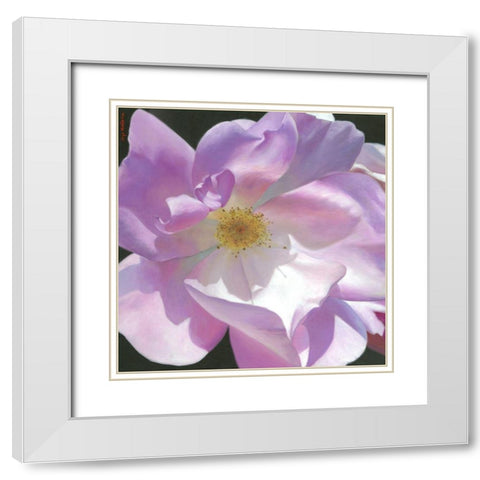 Evidence White Modern Wood Framed Art Print with Double Matting by Montana, Enzo