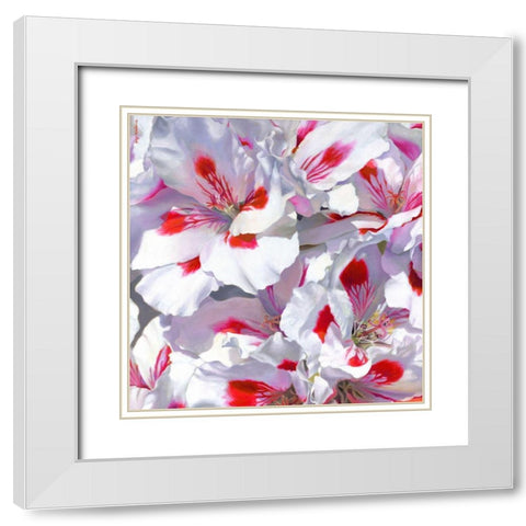 All I Have Is Love White Modern Wood Framed Art Print with Double Matting by Montana, Enzo