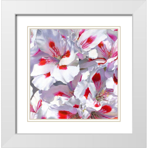 All I Have Is Love White Modern Wood Framed Art Print with Double Matting by Montana, Enzo