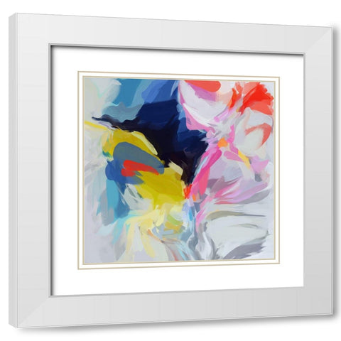 Divine Potential White Modern Wood Framed Art Print with Double Matting by Orlov, Irena