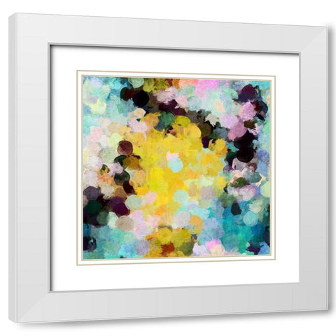We are in Summer II White Modern Wood Framed Art Print with Double Matting by Orlov, Irena