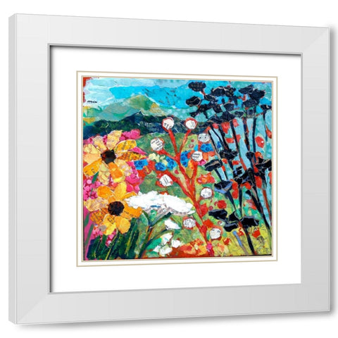 Italy Inspired White Modern Wood Framed Art Print with Double Matting by St Hilaire, Elizabeth