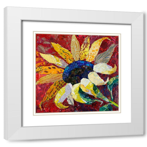 Italian Sunshine White Modern Wood Framed Art Print with Double Matting by St Hilaire, Elizabeth