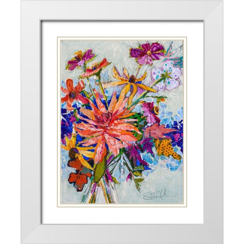 Roman Holiday White Modern Wood Framed Art Print with Double Matting by St Hilaire, Elizabeth