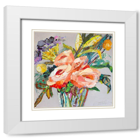 Sweet Mexico White Modern Wood Framed Art Print with Double Matting by St Hilaire, Elizabeth