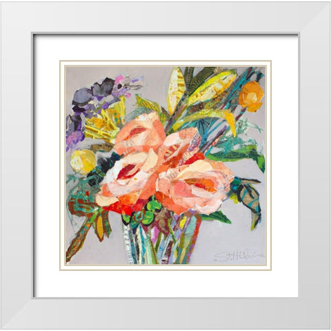 Sweet Mexico White Modern Wood Framed Art Print with Double Matting by St Hilaire, Elizabeth