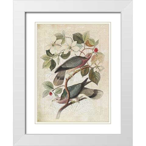 Classic Avion VI White Modern Wood Framed Art Print with Double Matting by Hunziker, Steve