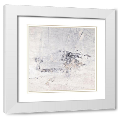 Amaze 41 White Modern Wood Framed Art Print with Double Matting by Aryai, Sia
