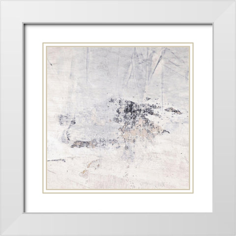 Amaze 41 White Modern Wood Framed Art Print with Double Matting by Aryai, Sia