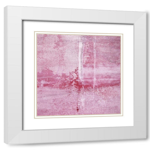 Amaze 44 White Modern Wood Framed Art Print with Double Matting by Aryai, Sia
