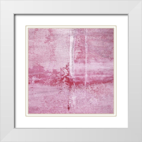 Amaze 44 White Modern Wood Framed Art Print with Double Matting by Aryai, Sia