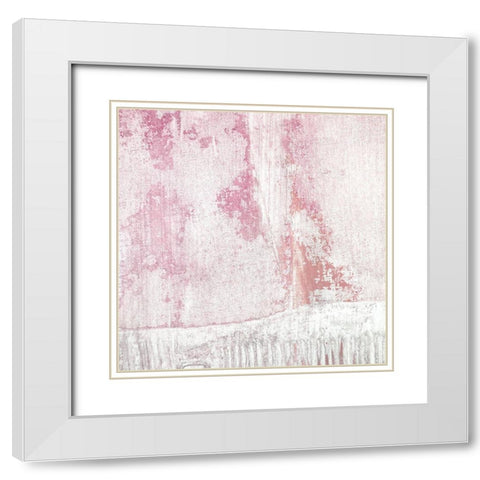Amaze 45 White Modern Wood Framed Art Print with Double Matting by Aryai, Sia