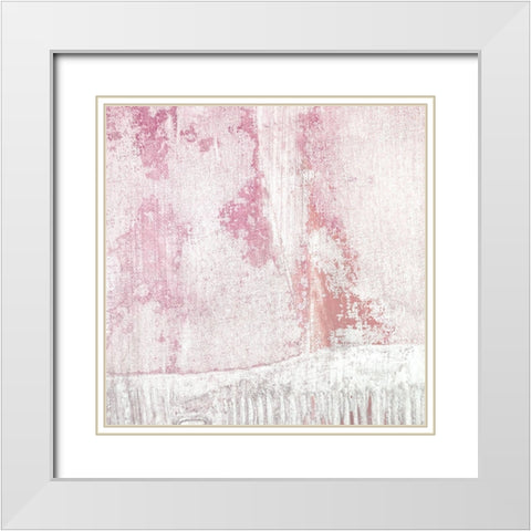 Amaze 45 White Modern Wood Framed Art Print with Double Matting by Aryai, Sia
