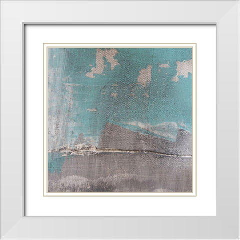 Amaze 50 White Modern Wood Framed Art Print with Double Matting by Aryai, Sia