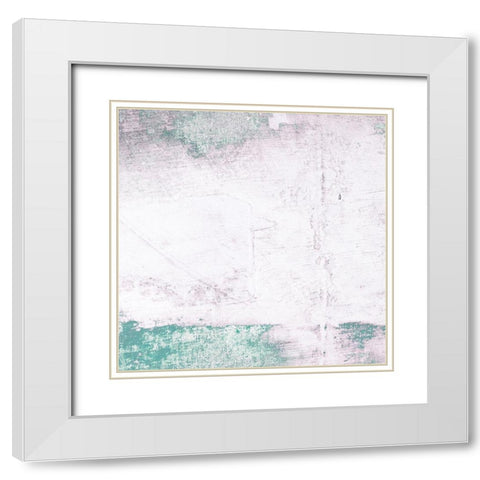 Amaze 52 White Modern Wood Framed Art Print with Double Matting by Aryai, Sia
