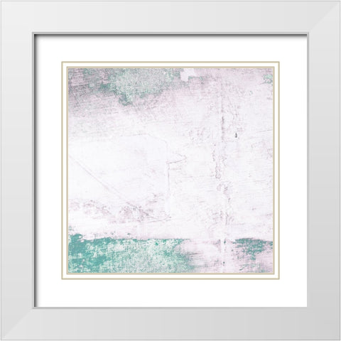 Amaze 52 White Modern Wood Framed Art Print with Double Matting by Aryai, Sia
